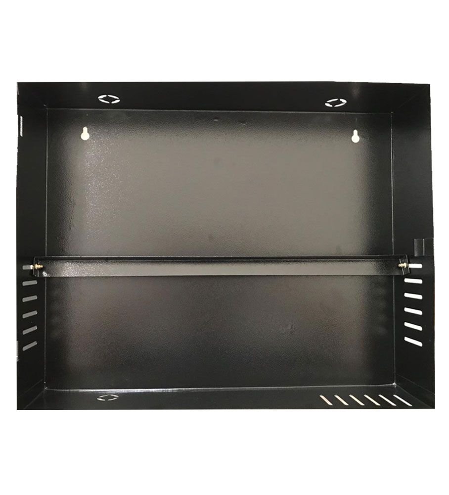 Rack Caixa Metalica Vertical Para DVR Mini Fine Plus Preto MadeiraMadeira