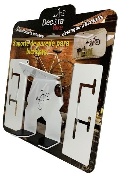 Suporte De Parede Articulado Para Bicicletas Branco Madeiramadeira