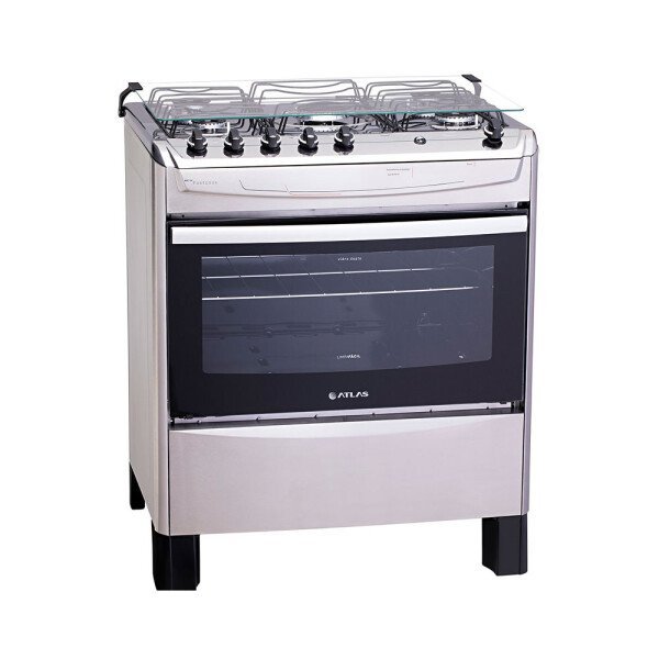 Fogão New Fastcook 5 Bocas Acendimento Automático Atlas MadeiraMadeira