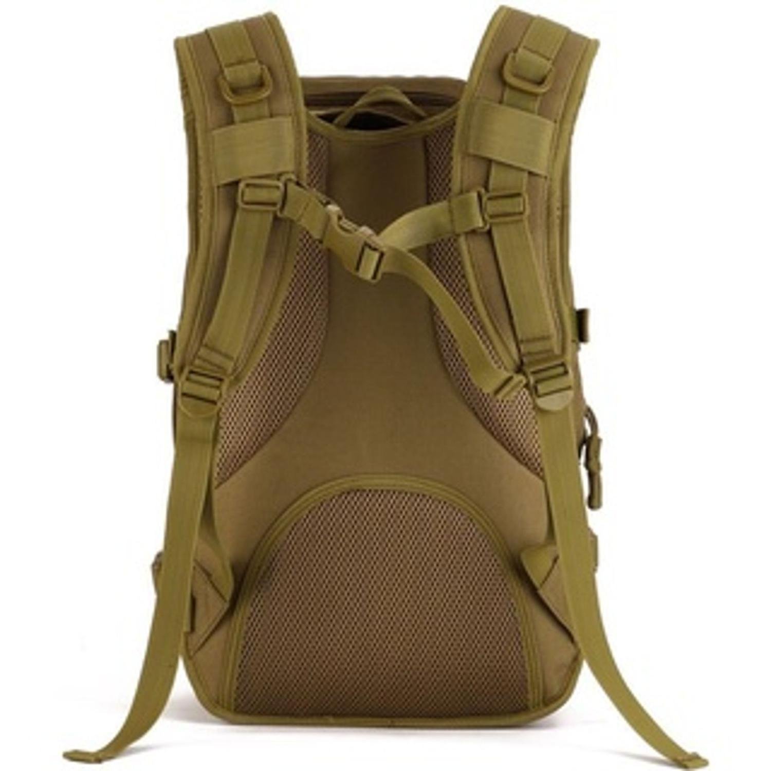 Mochila Tática Militar Assalt 40l Profissional Cores 600d Tan Cor