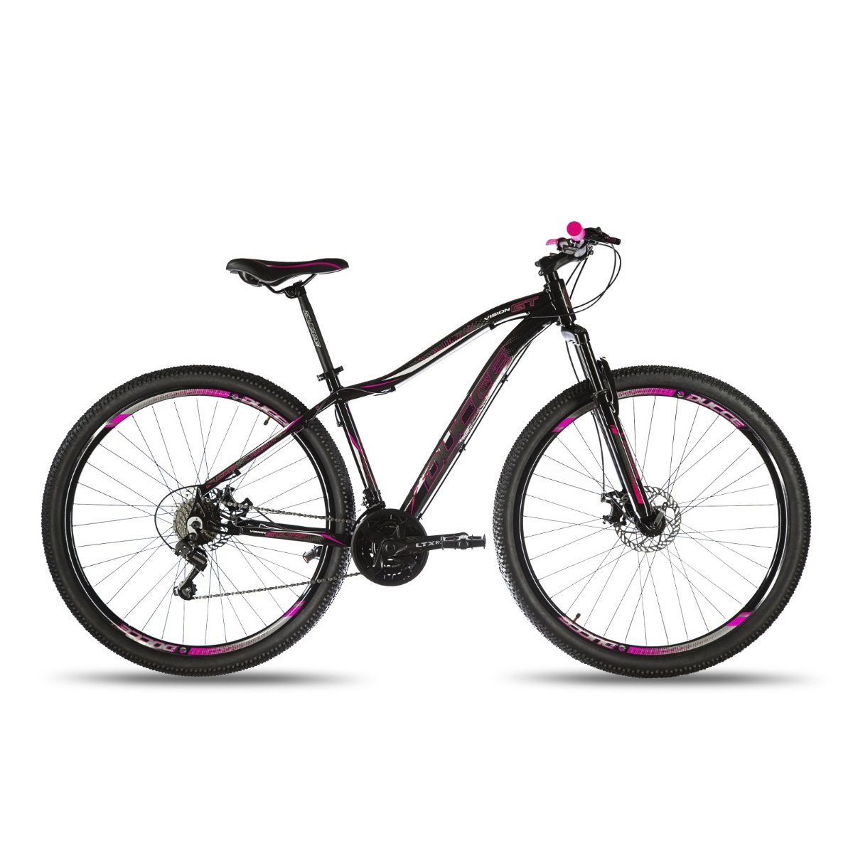 Bicicleta Shimano Tz V Ducce Vision Gt X Preto Verde