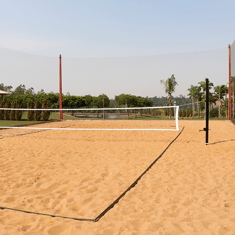 Rede De Beach Tennis Oficial X Faixas Magnum Preto