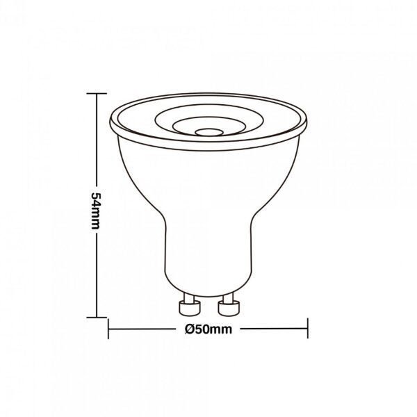 L Mpada Led Dicr Ica Mr W Tdl Taschibra Madeiramadeira