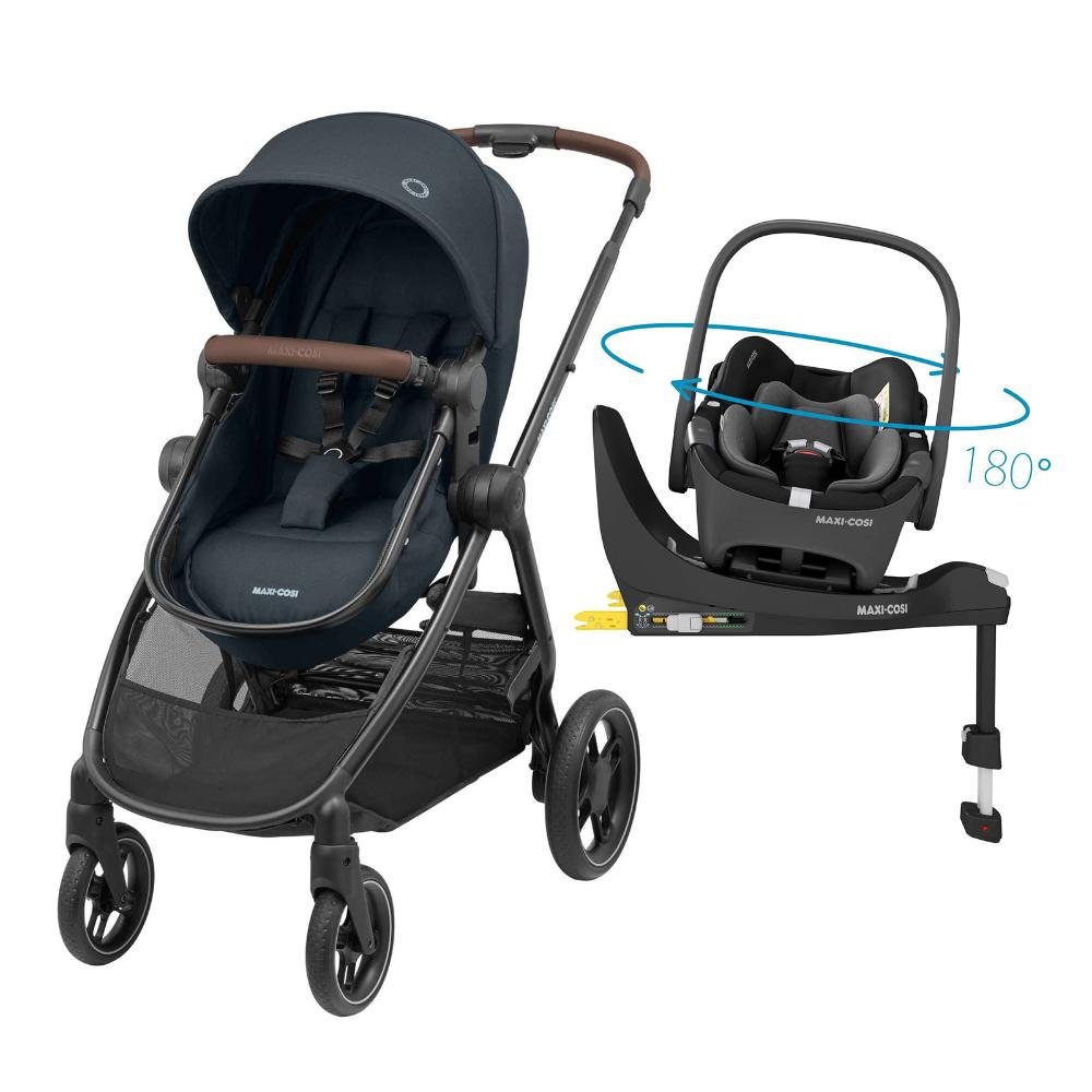 Carrinho de Bebê Bebê Conforto Travel System Anna³ Trio Isofix Maxi