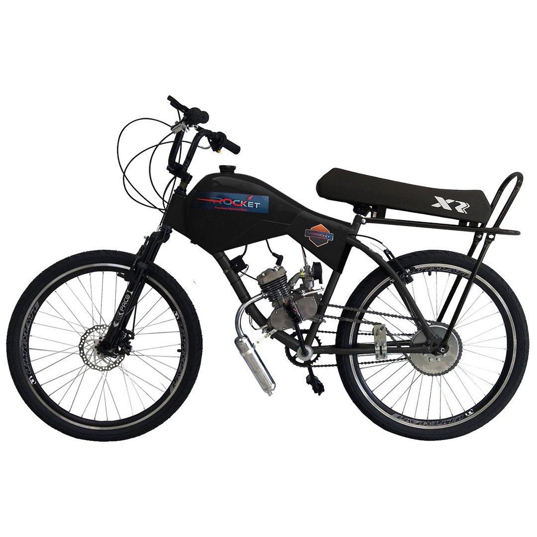 Bicicleta Motorizada Rocket Spitfire Cc Banco Xr Carenagem