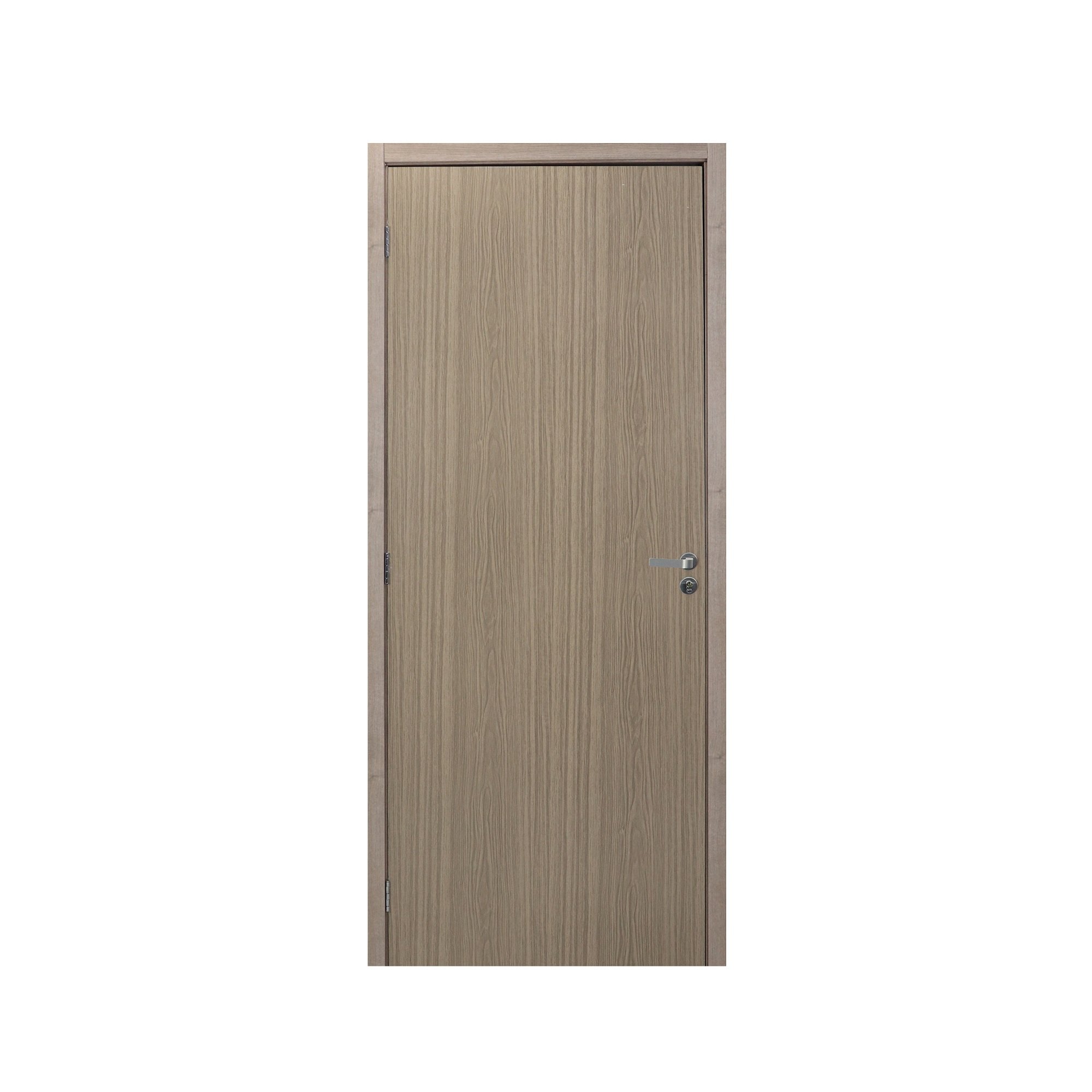 Kit Porta De Madeira Lisa 215x74cm Batente De MDF Ultra 10cm