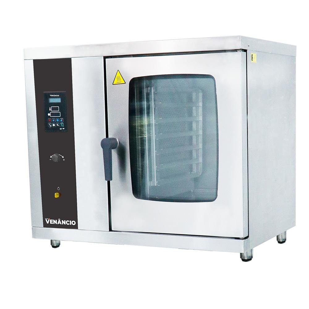 Forno Combinado Don Bidone 7 GN Elétrico Monofasico 220V Venâncio