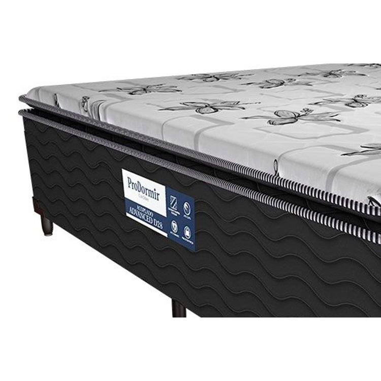 Cama Box Conjugado Solteiro Colch O Ortop Dico D Prodormir Advanced