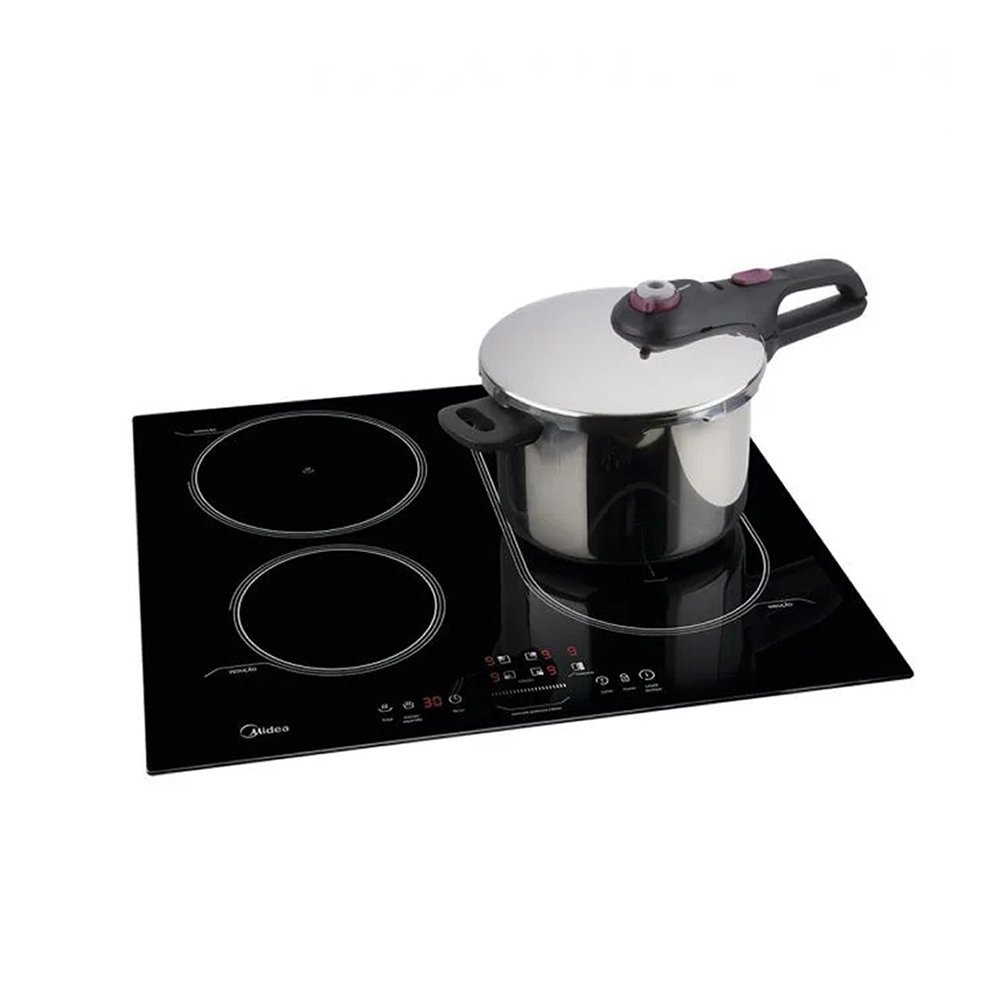 Cooktop De Indu O Midea Cfad Vitrocer Mico Freezone Bocas Hz