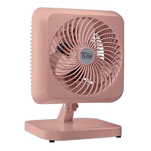 Ventilador De Mesa Venti Delta Turbi V Nude Madeiramadeira