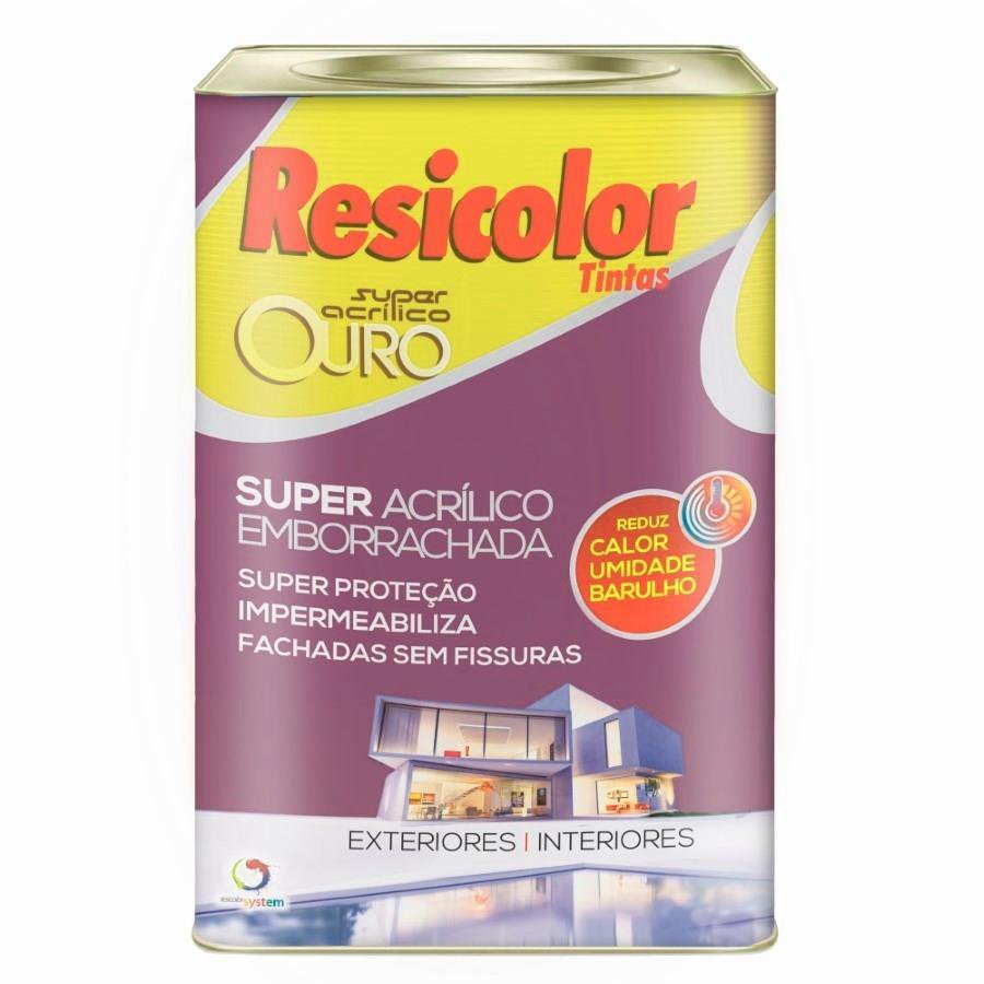 BRANCO FOS PREMIUM 18L EMBORRACHADO RESICOLOR 5505 MadeiraMadeira