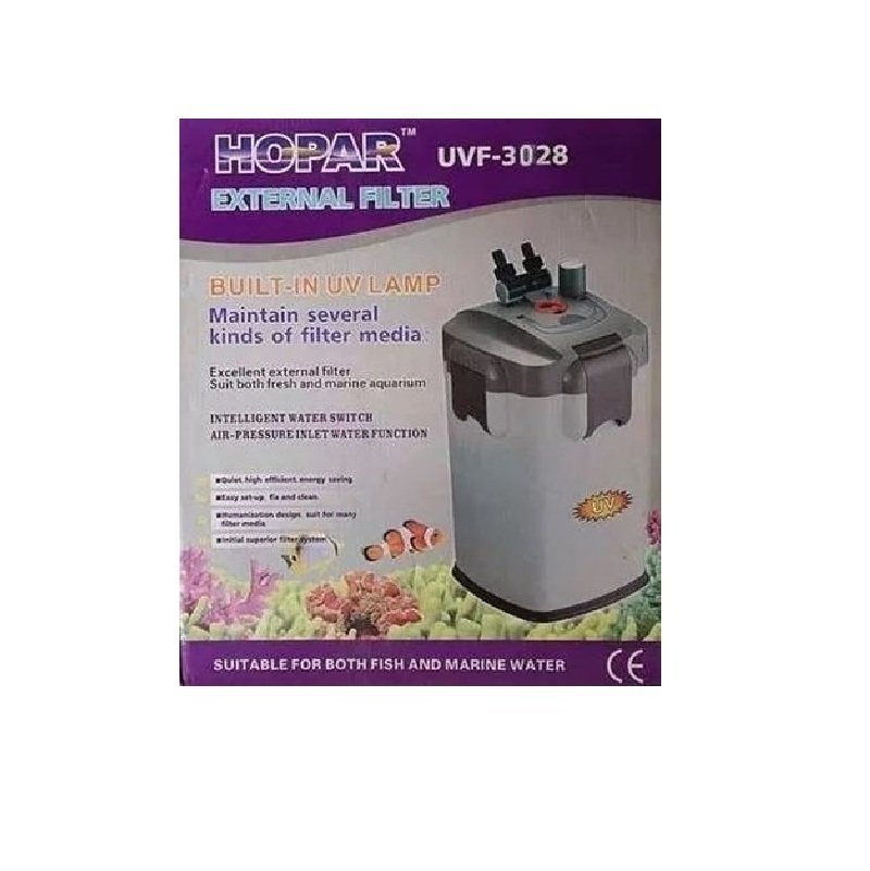 Filtro Hopar Canister Uvf Uv De W Vaz O Lh V