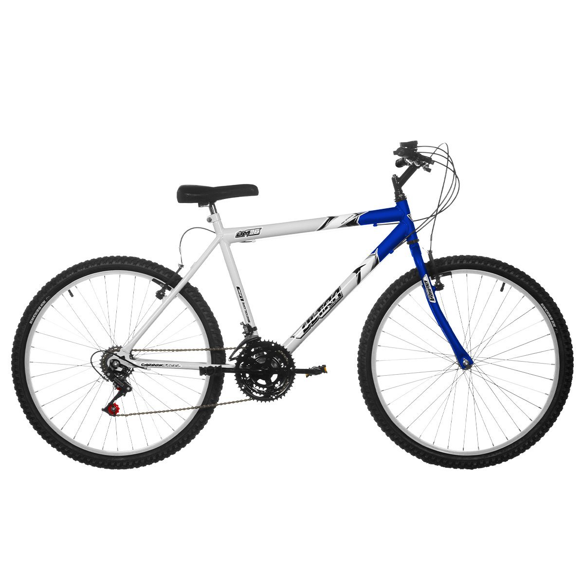 Bicicleta Ultra Bikes Aro 26 Masculina Bicolor Branco Azul