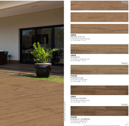 Porcelanato Embramaco 20x120 A Retificado 120028 Granilhado