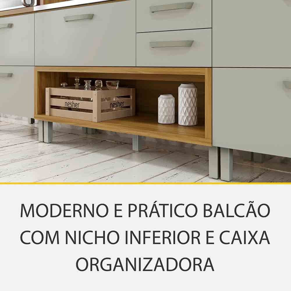 Cozinha P S Nesher Princesa Gourmet Mdf Madeiramadeira