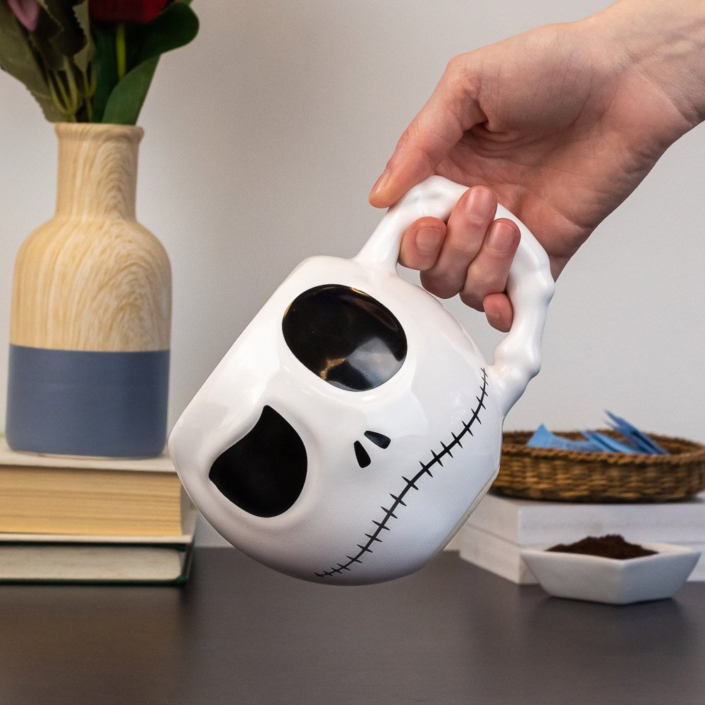 Caneca 3d Jack Skellington O Estranho Mundo De Jack MadeiraMadeira