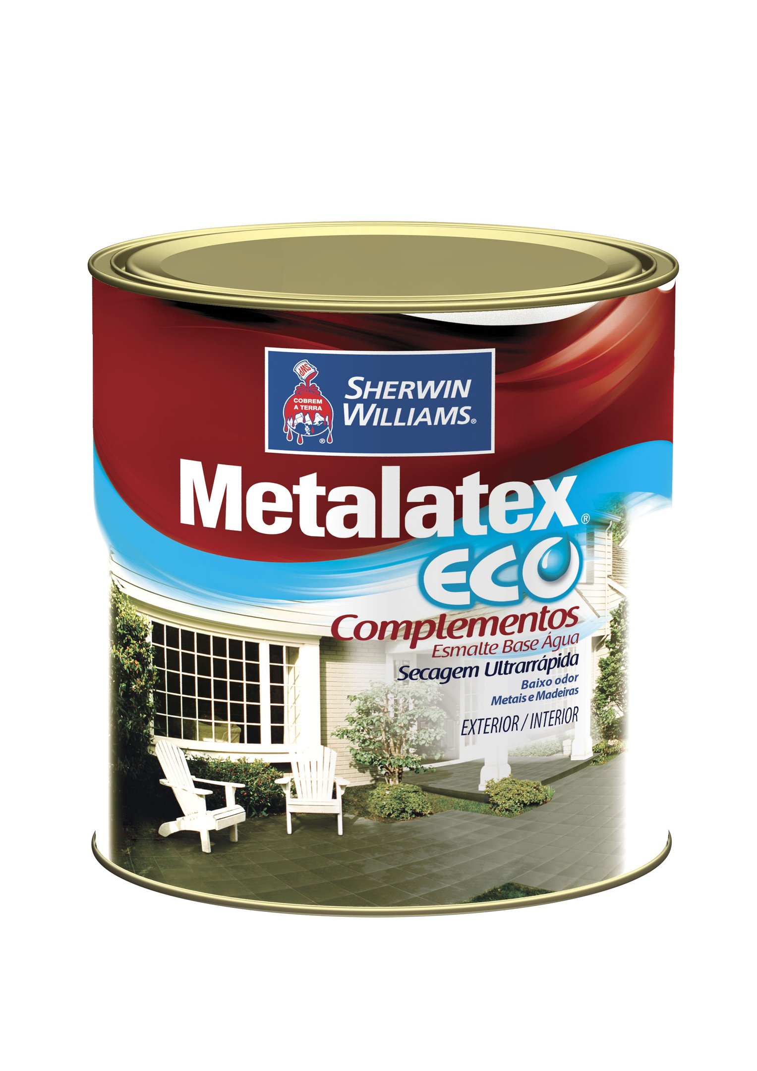 METALATEX FUNDO BRANCO FOSCO 900ML SHERWIN WILLIAMS MadeiraMadeira