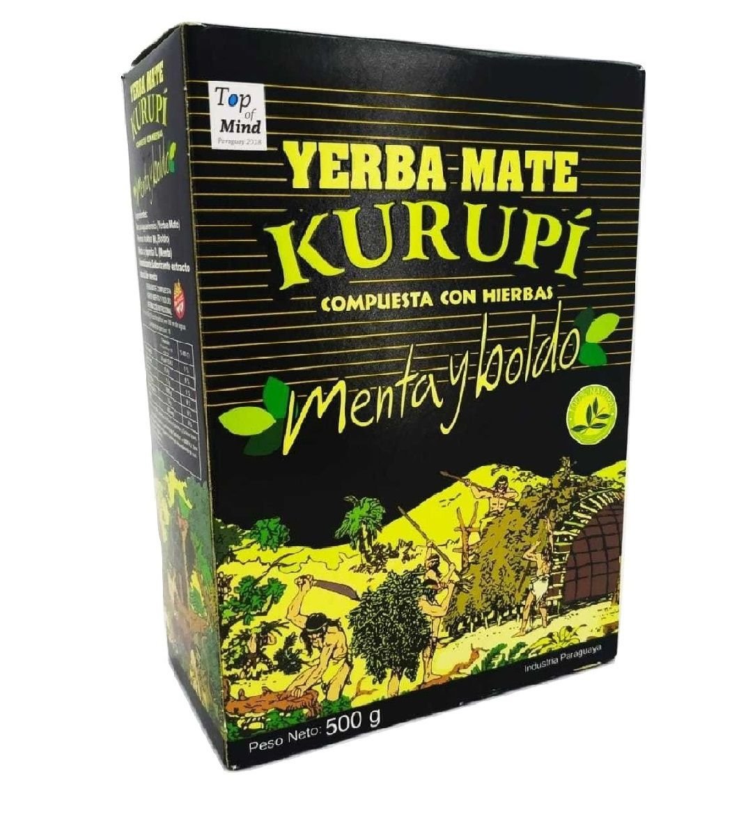 Kit 1 Garrafa Térmica 2 5L Unitermi 1 Erva Kurupi Menta e Boldo 500g 1