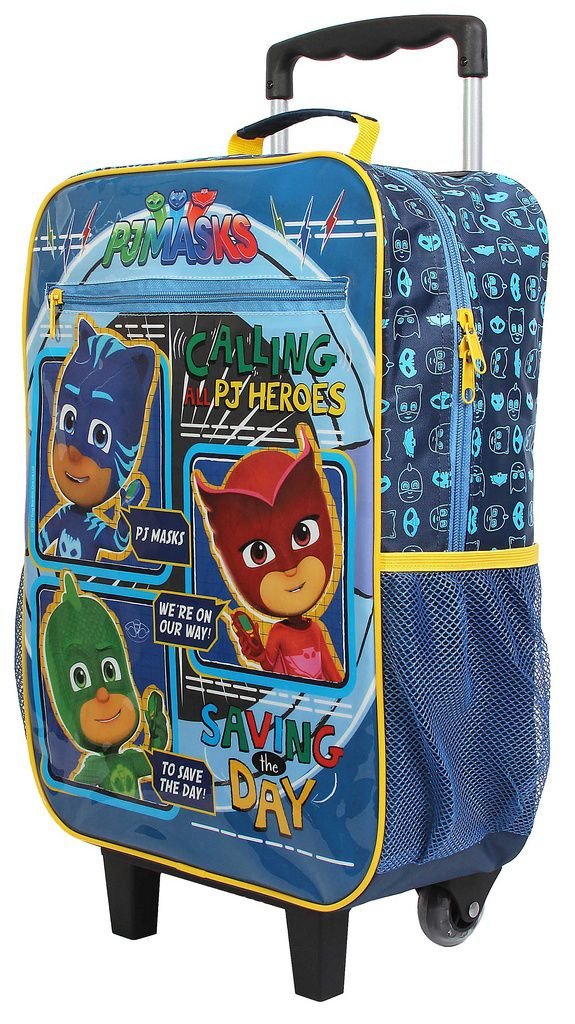 Mochila Escolar Pj Masks Rodinhas Infantil Azul Menino Dmw Original