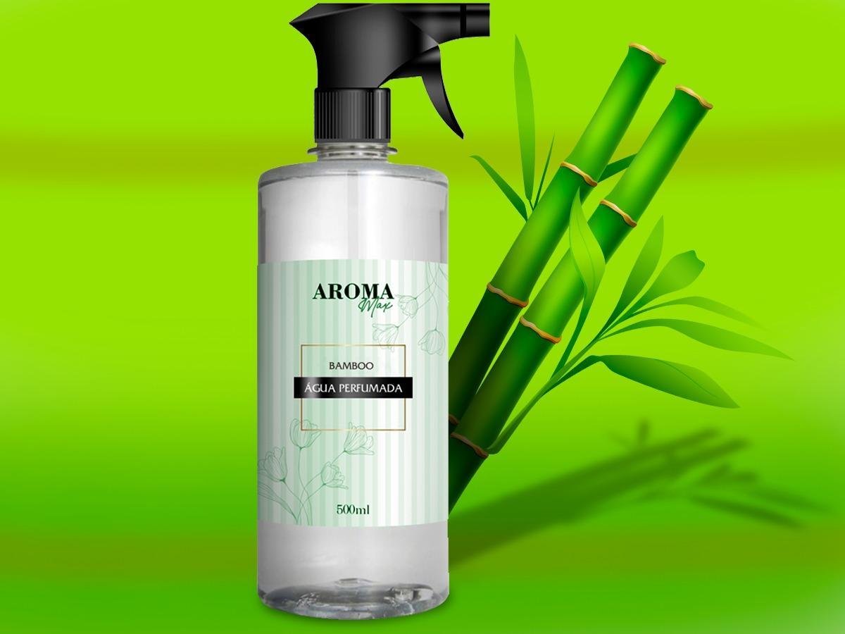 Água Perfumada Aromatizador Roupas Lojas Grife Bamboo 1 5lt