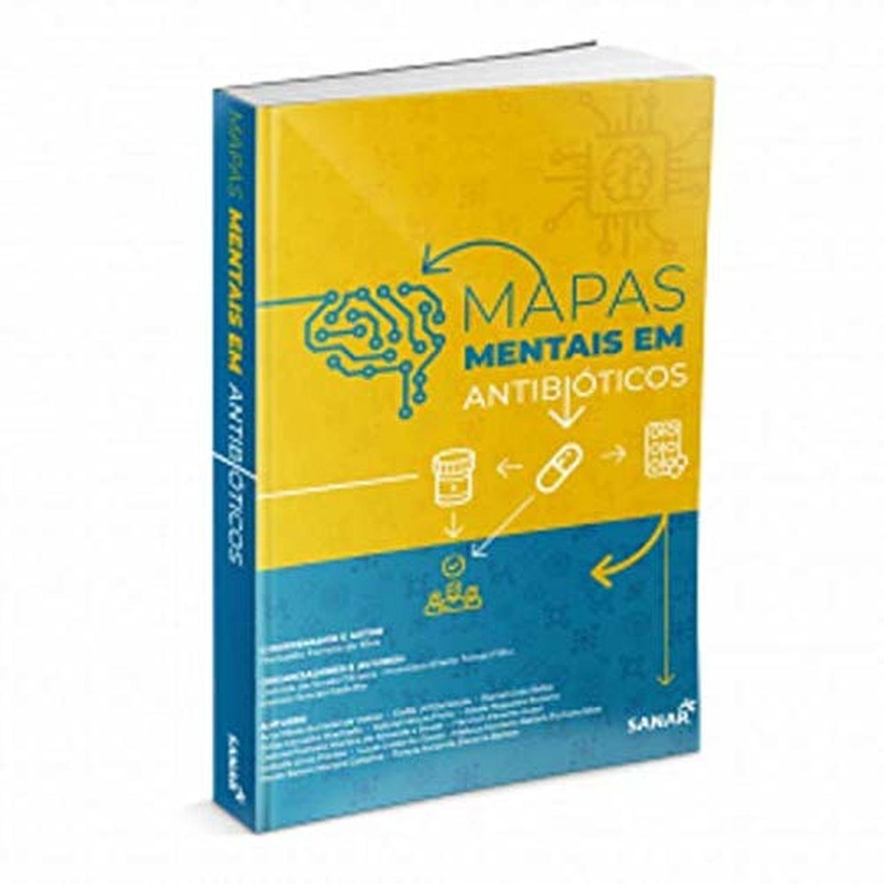 Mapas Mentais Em Antibióticos Veloso 1ª Ed Sanar MadeiraMadeira