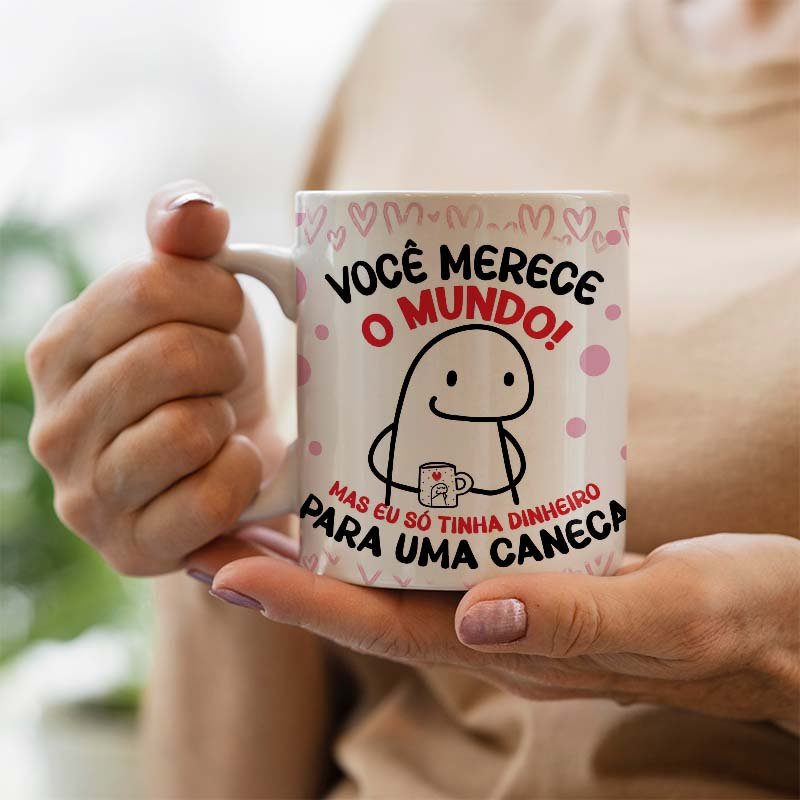 Caneca Flork Professora Voc Merece O Mundo Madeiramadeira