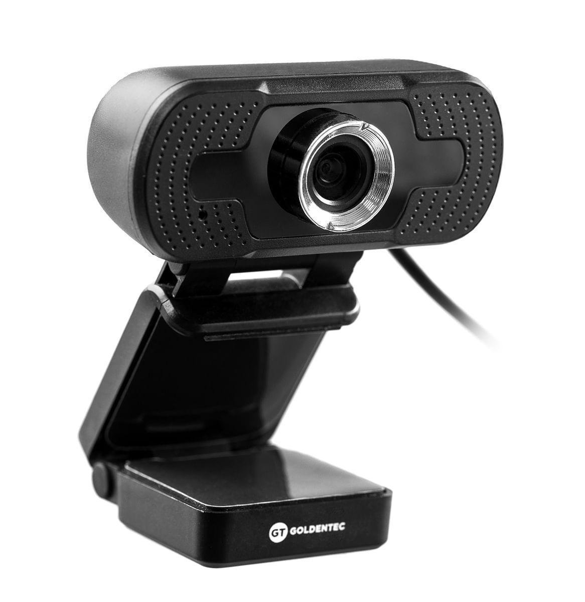 Webcam Full Hd 1080p Preta Goldentec MadeiraMadeira