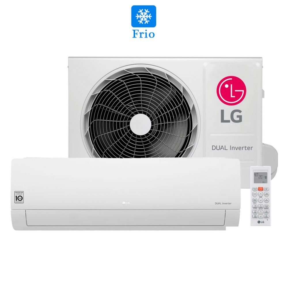 Ar Condicionado Split Lg Dual Inverter Compact Btus Frio V S