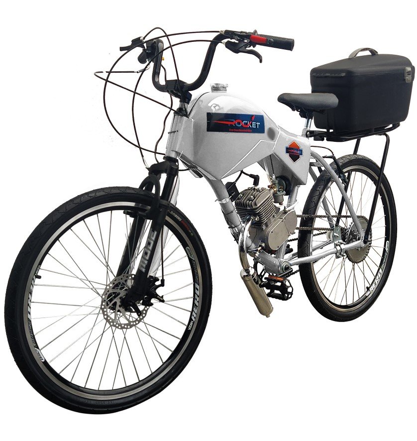 Bicicleta Motorizada Rocket Spitfire Cc Cargo Carenagem