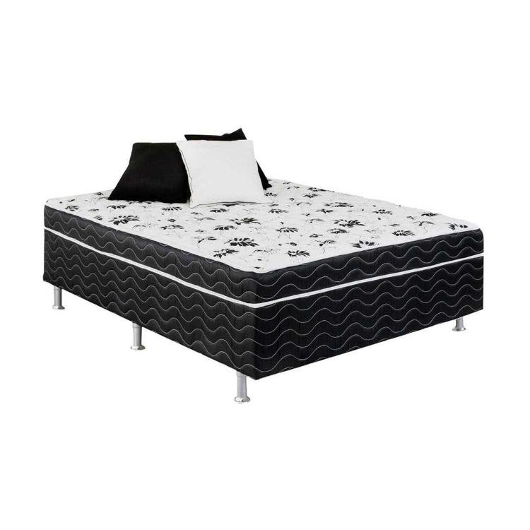 Cama Box Conjugado Casal Colchão Ortopédico Union 138x188 Ortobom