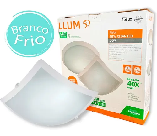 Lumin Ria Plafon New Clean Led W V K Llum Redondo Madeiramadeira