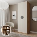 Ver imagem 2 de Guarda-Roupa Modulado Joy Nichos com Cabideiro CabeCasa MadeiraOriginals