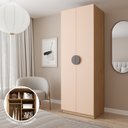 Ver imagem 2 de Guarda-Roupa Modulado Joy Nichos com Cabideiro CabeCasa MadeiraOriginals