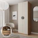 Ver imagem 2 de Guarda-Roupa Modulado Joy com Gaveteiro CabeCasa MadeiraOriginals