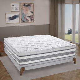 Base Box Casal Cairo Herval 15x138x188cm - 2