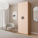 Ver imagem 3 de Guarda-Roupa Modulado Joy com Gaveteiro CabeCasa MadeiraOriginals