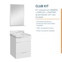 Ver imagem 2 de Conjunto Completo para Banheiro CLUB KIT 40cm               