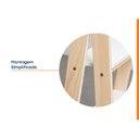 Ver imagem 3 de Estante Escada Cavalete 3 Prateleiras Tropical Madeira Maciça CabeCasa MadeiraOriginals