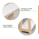 Ver imagem 4 de Estante Escada Cavalete 3 Prateleiras Tropical Madeira Maciça CabeCasa MadeiraOriginals