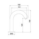 Ver imagem 2 de Torneira Lorensense 1185 C80 Acionamento Automático com Sensor - Lorenzetti