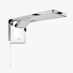 Chuveiro Lorenzetti Acqua Duo Ultra 127v/5500w Branco e Cromado - 6