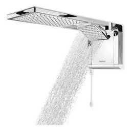 Chuveiro Lorenzetti Acqua Duo Ultra 127v/5500w Branco e Cromado - 2