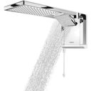 Ver imagem 2 de Chuveiro Lorenzetti Acqua Duo Ultra 220v/7800w Branco/cromado