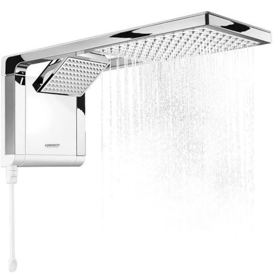 Chuveiro Lorenzetti Acqua Duo Ultra 220v/7800w Branco/cromado