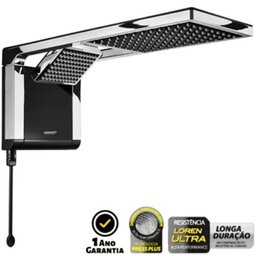 Chuveiro Lorenzetti Acqua Duo Ultra 127v/5500w Preto/cromado - 3