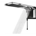 Ver imagem 7 de Chuveiro Lorenzetti Preto / Cromado Acqua Duo Ultra 220v/7800w