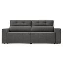 Ver imagem 3 de Sofá 4 Lugares Triunfo Retrátil e Reclinável 2.20M Suede Amassado Cinza