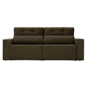 Ver imagem 3 de Sofá 4 Lugares Triunfo Retrátil e Reclinável 2.20M Suede Amassado Marrom