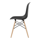 Ver imagem 4 de Cadeira Charles Eames Eiffel Preta em Polipropileno para Sala de Jantar e Cozinha