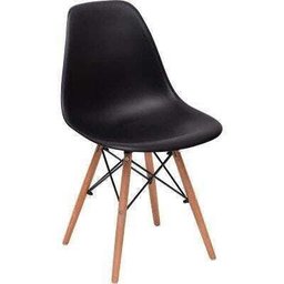 Cadeira Charles Eames Eiffel Preta - 1